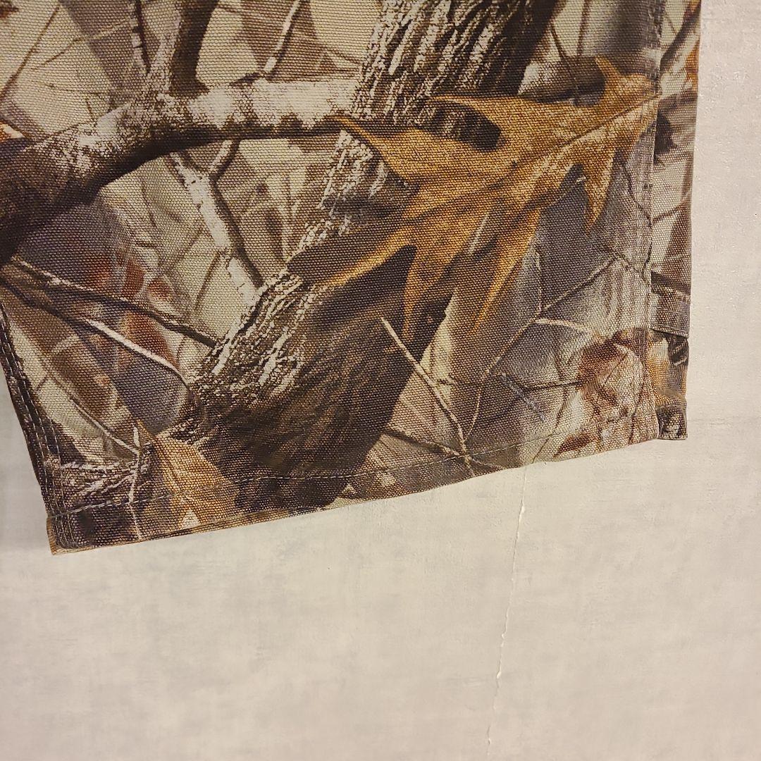 希少！2007年11月生産　カーハート　カーペンターショーツ　リアルツリーカモ