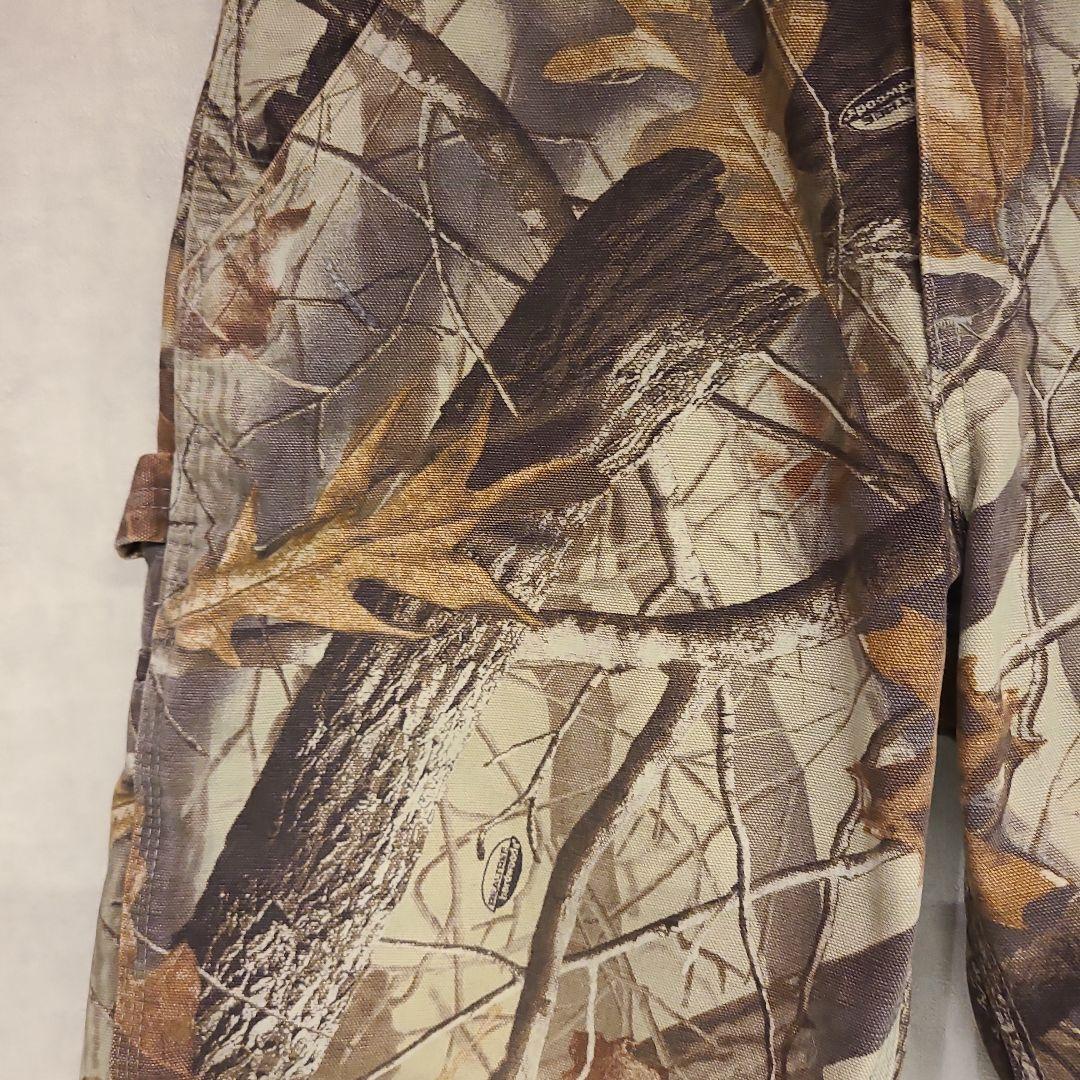 希少！2007年11月生産　カーハート　カーペンターショーツ　リアルツリーカモ