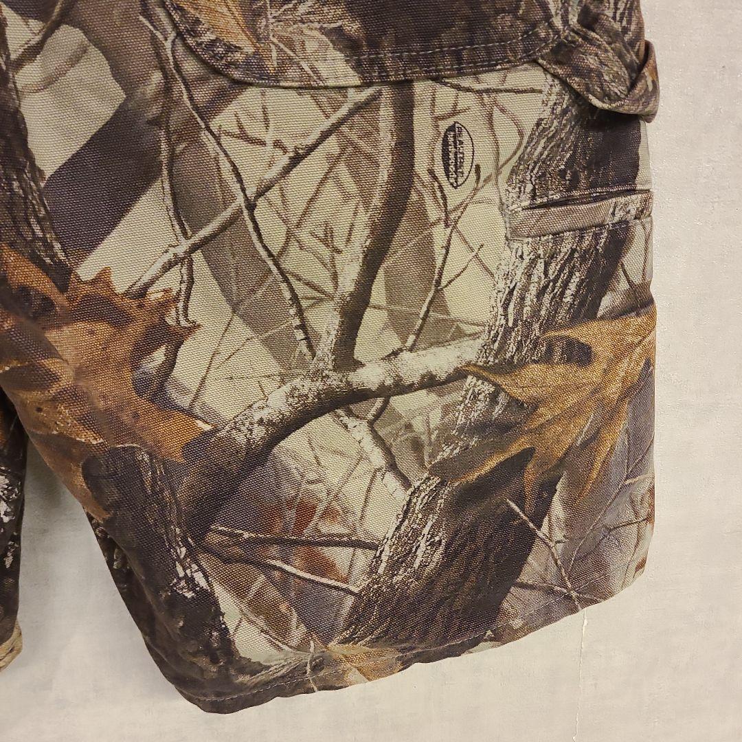 希少！2007年11月生産　カーハート　カーペンターショーツ　リアルツリーカモ