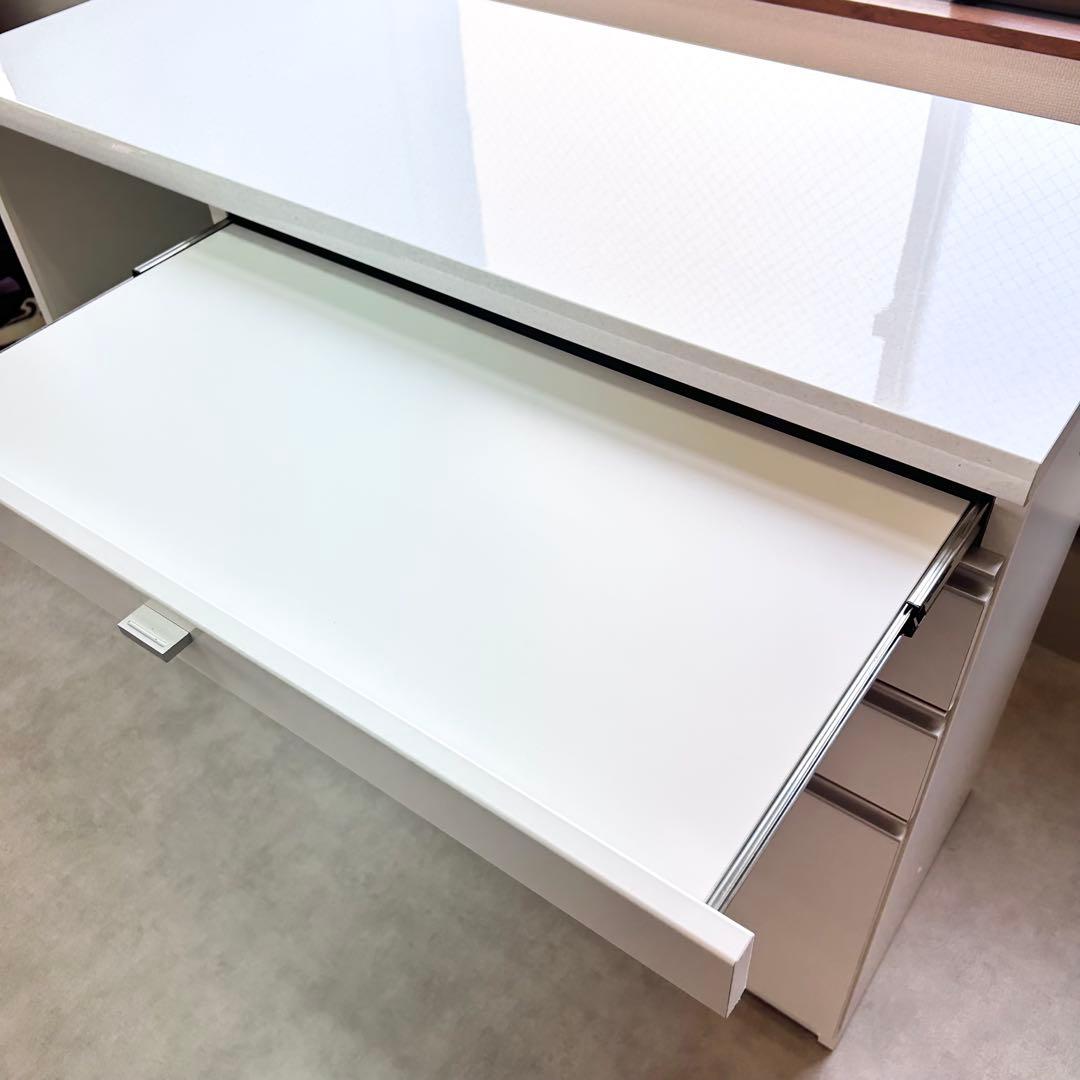 (k10)ユーアイ レンジボード キッチンカウンター ホワイト