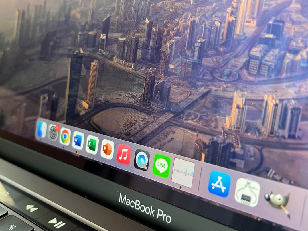 【美品・バッテリー交換済・16GB】MacBook Pro 13インチ USキー