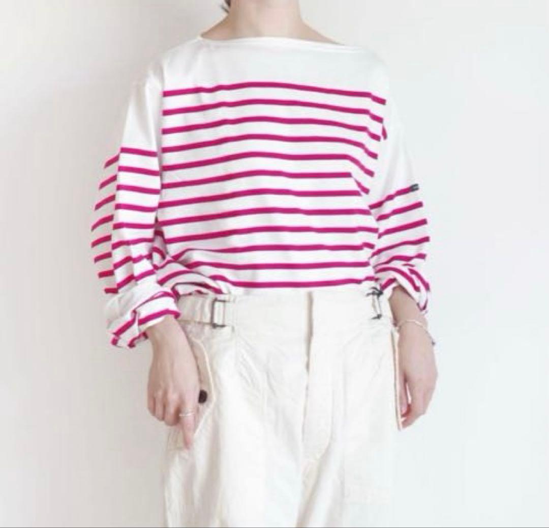 outil ウティ TORICOT AAST バスクシャツ　0サイズ