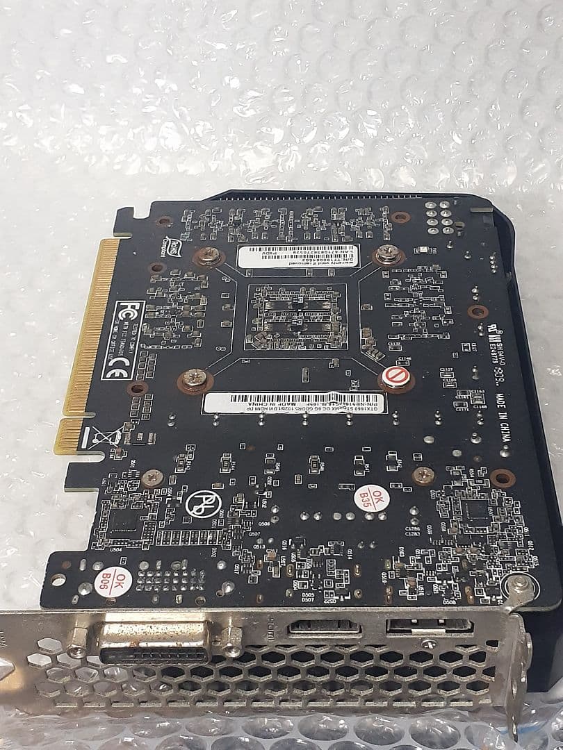 PALIT GeForce GTX1660 GPU グラフィックボード