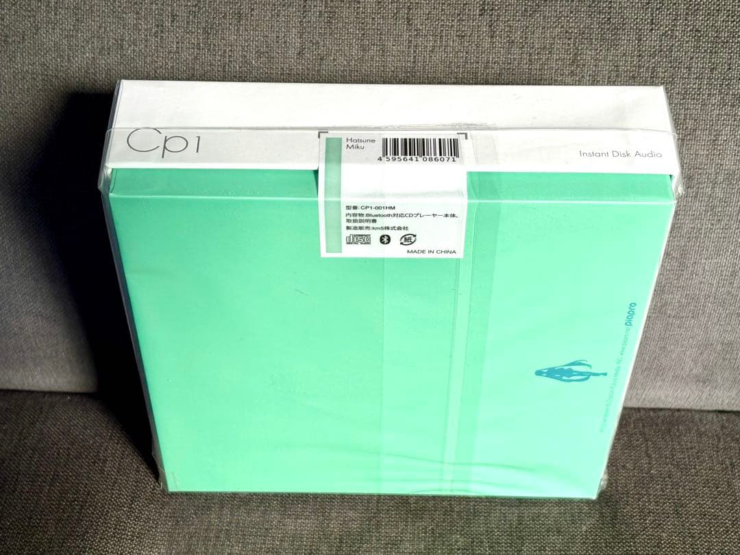 km5 Cp1 初音ミク限定モデルCDプレーヤー(新品・未使用)