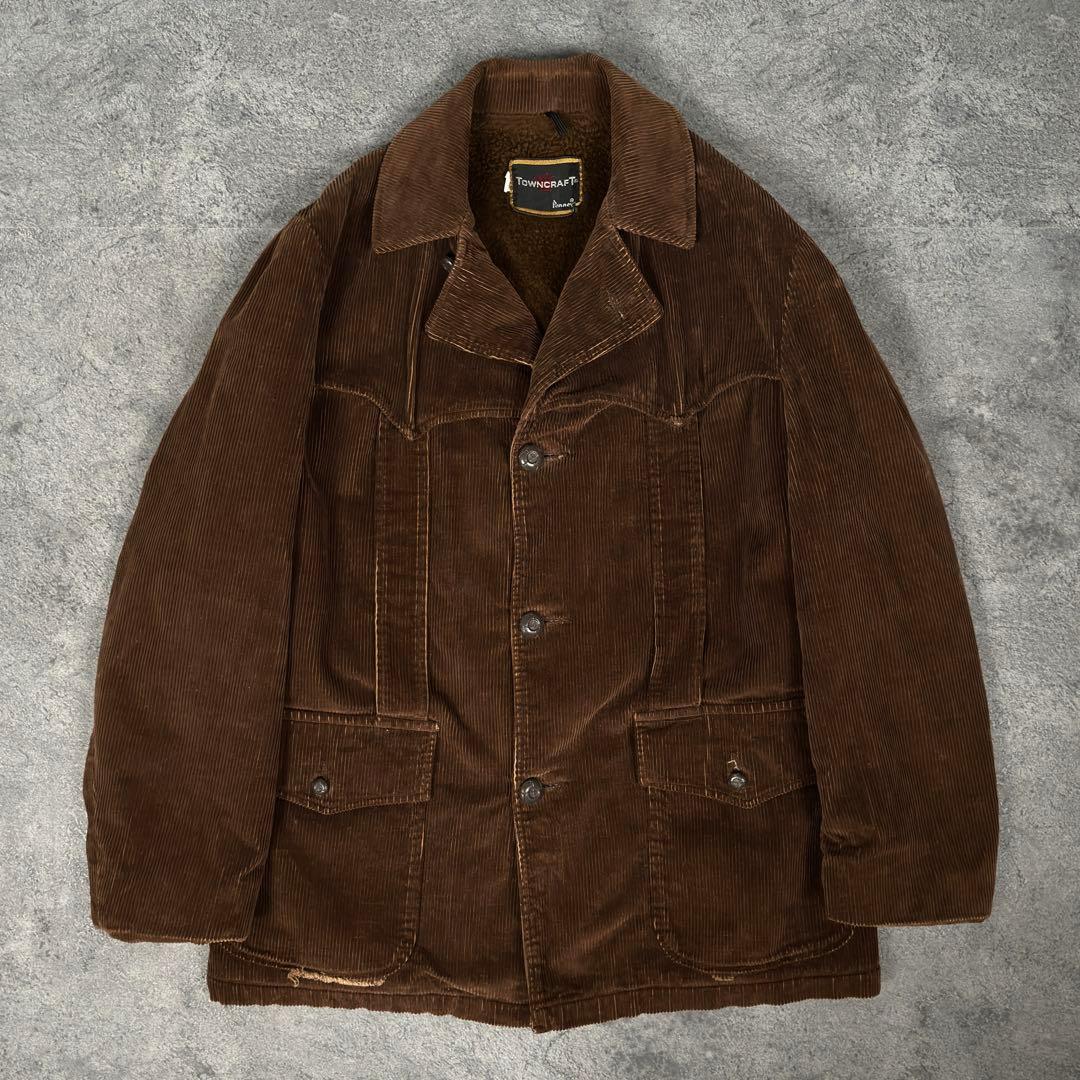 希少 カートコバーン着 TOWNCRAFT 60s 70s ランチコート