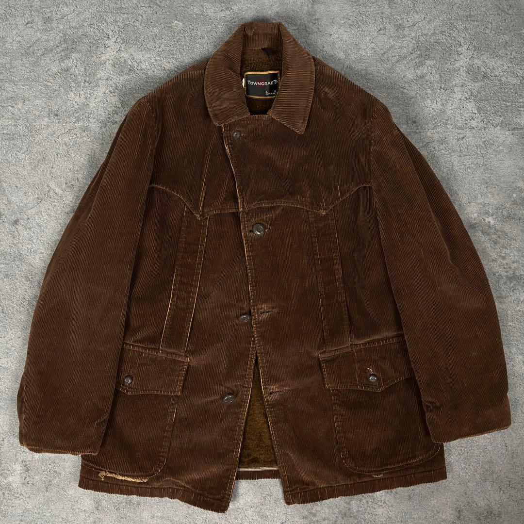 希少 カートコバーン着 TOWNCRAFT 60s 70s ランチコート