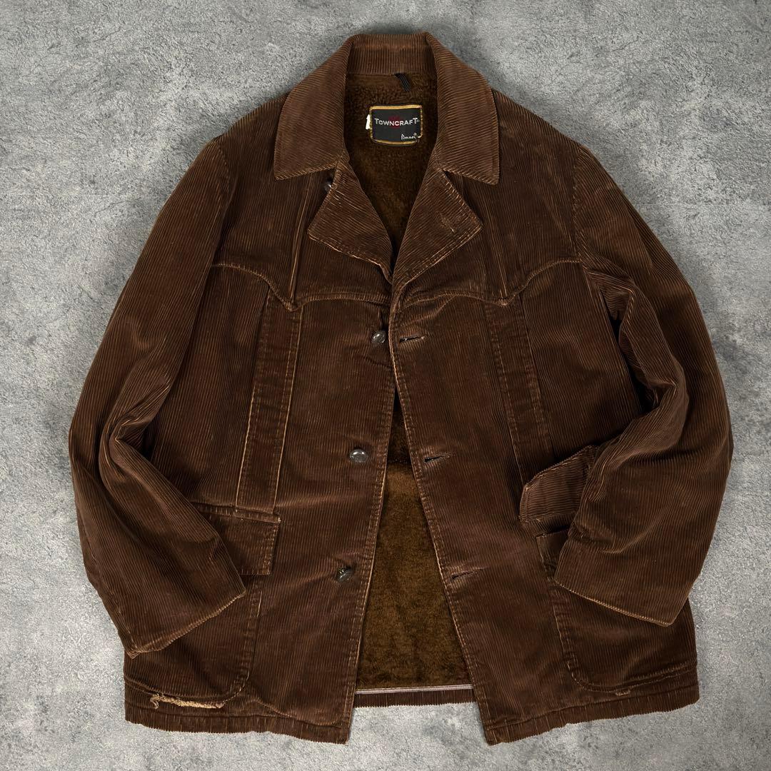 希少 カートコバーン着 TOWNCRAFT 60s 70s ランチコート