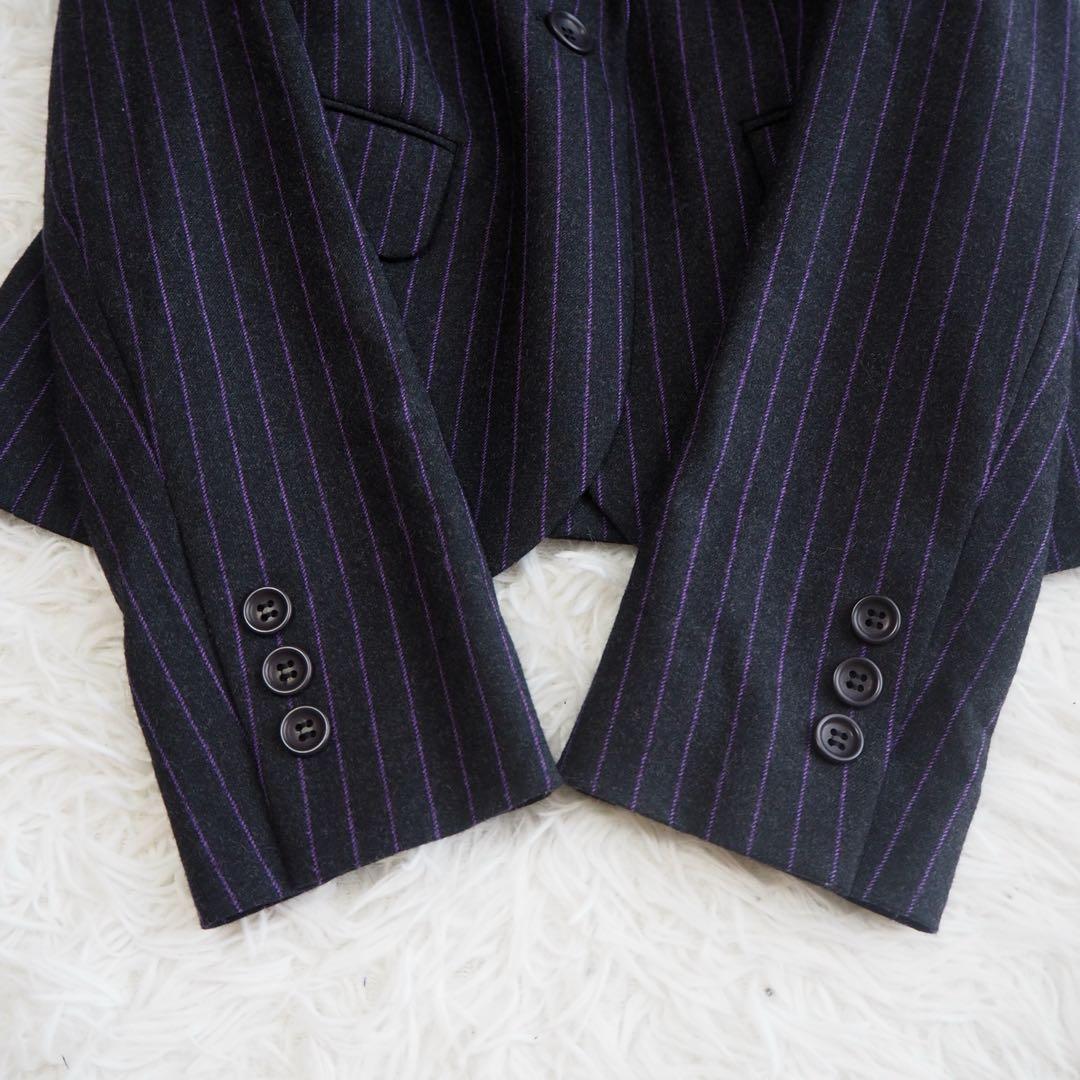 極美品 セオリー スーツセットアップ 上下 テーラードジャケット スカート