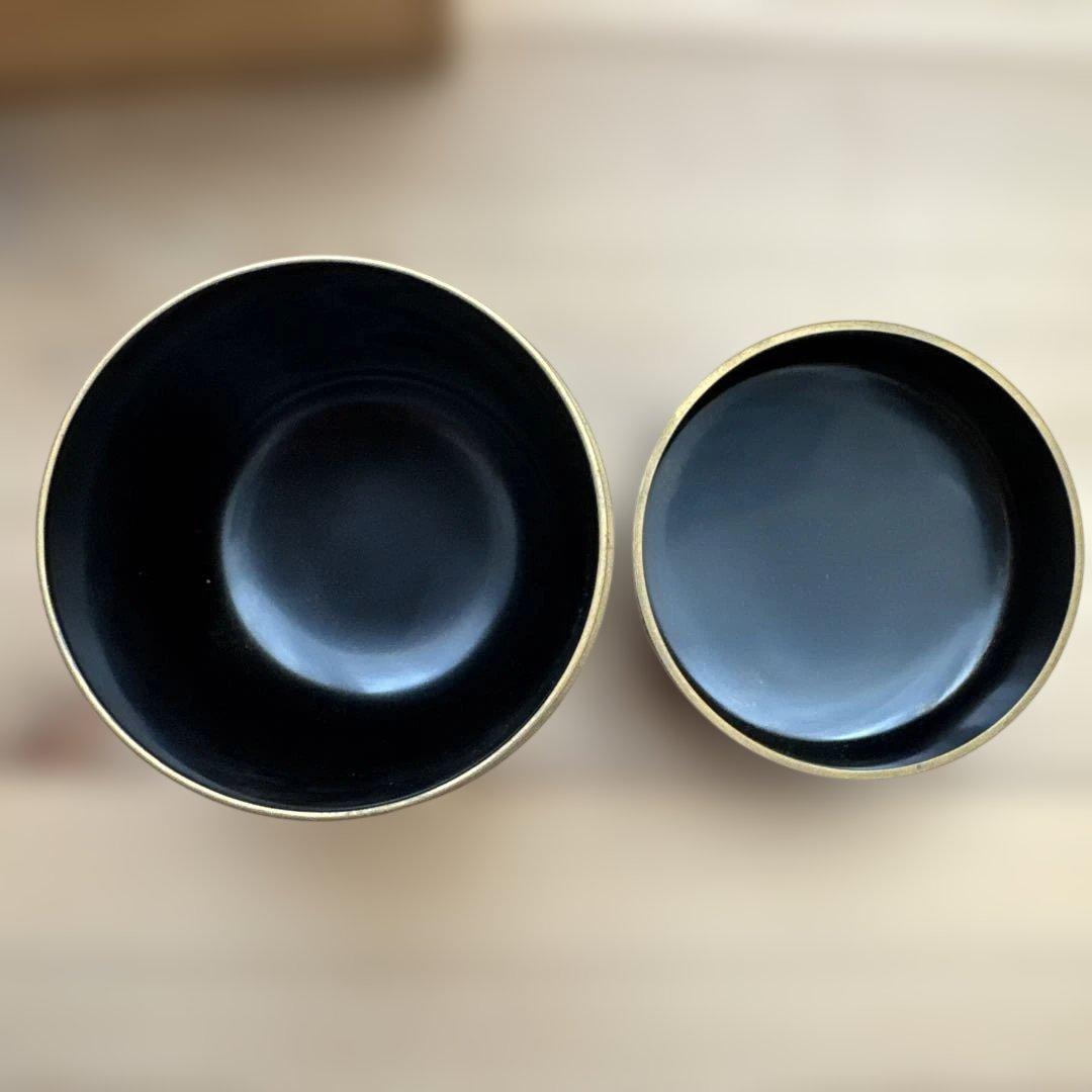 茶道具用棗 金箔装飾　なつめ