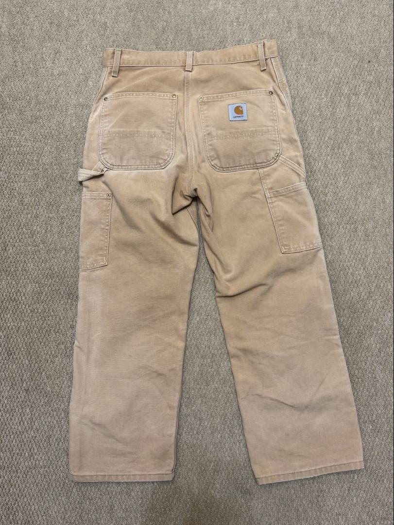 【期間限定価格】00s Carhartt ダブルニーパンツ ベージュ