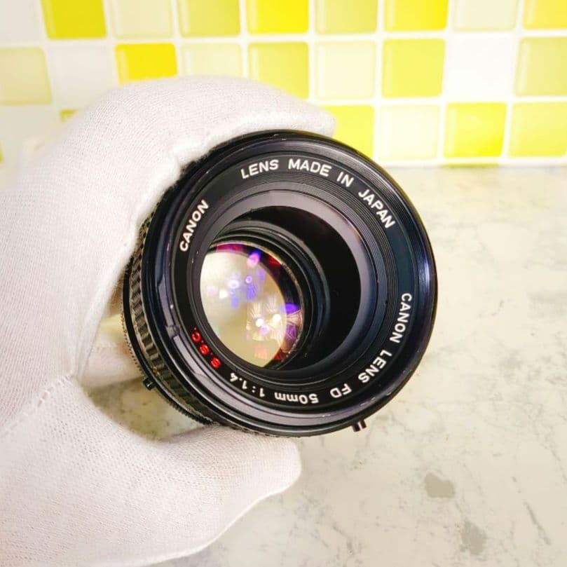 綺麗 Canon キャノン FD S.S.C 50mm F1.4 単焦点 レンズ
