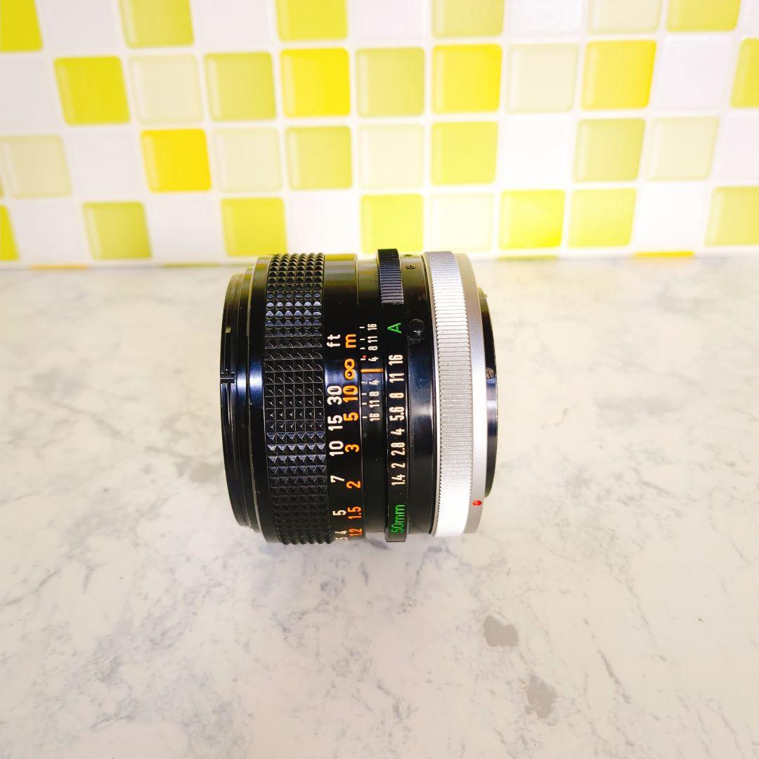 綺麗 Canon キャノン FD S.S.C 50mm F1.4 単焦点 レンズ