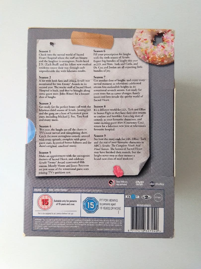 Scrubs／The Complete Collection boxset