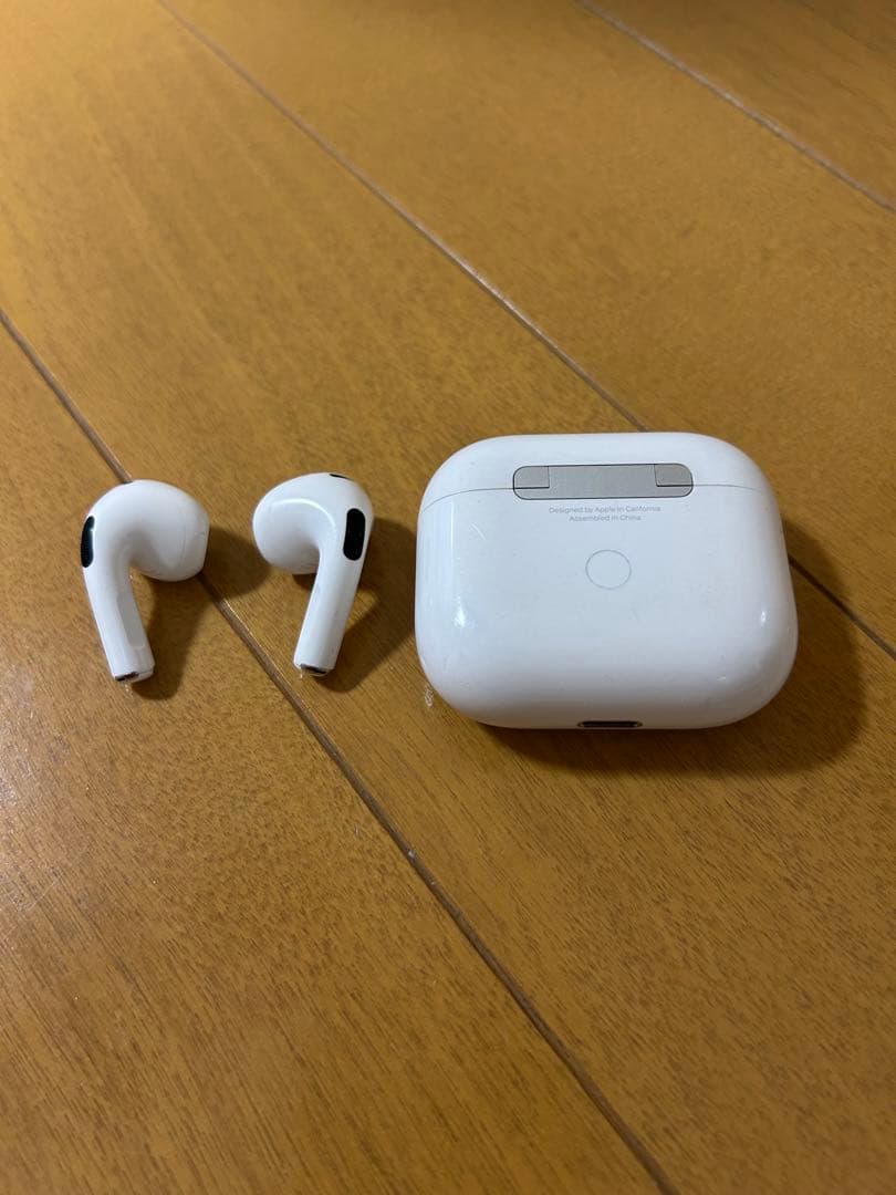 AirPods3 本体 正規品 充電ケース 箱 ライトニングケーブル付き