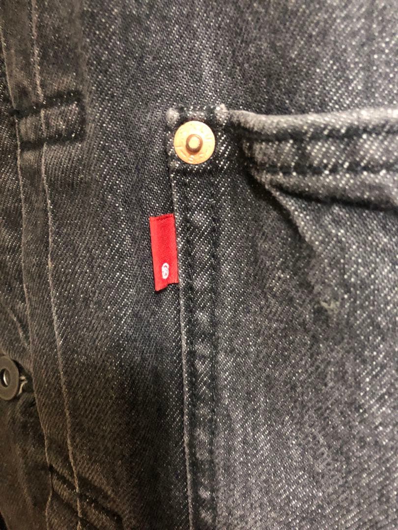 Levi’s リーバイス1st ブラックデニムジャケット　Lサイズ