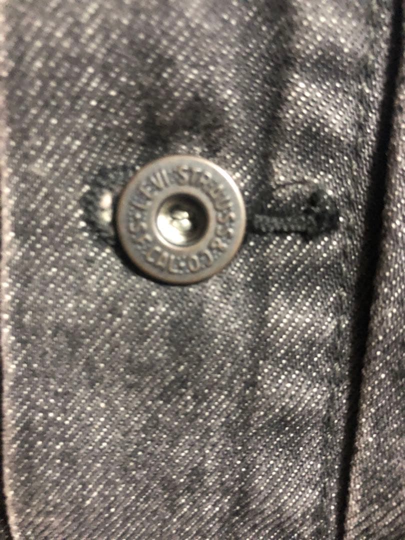 Levi’s リーバイス1st ブラックデニムジャケット　Lサイズ