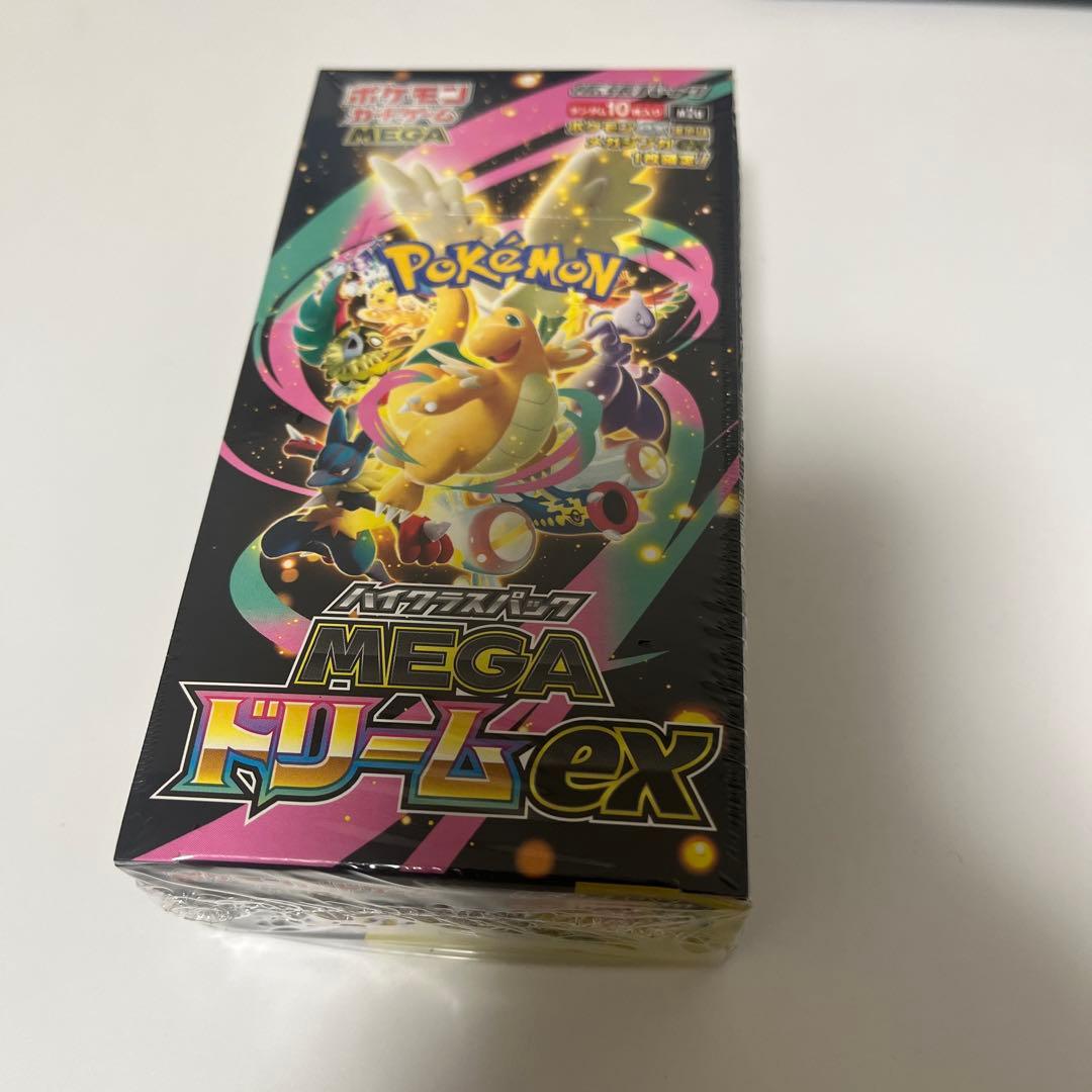 ポケモンカードゲーム　MEGAドリームex シュリンク有り