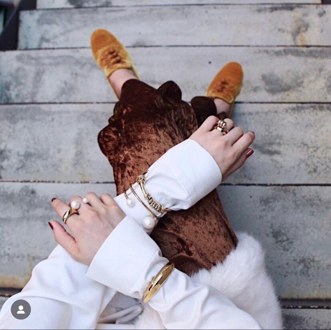 soierie Coil bangle 2P コイルバングル