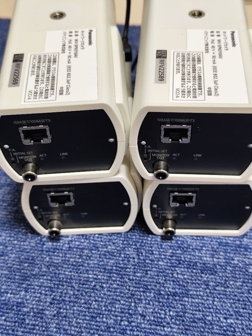 PANASONIC WV-SPN310AV ネットワークカメラ 4台セット