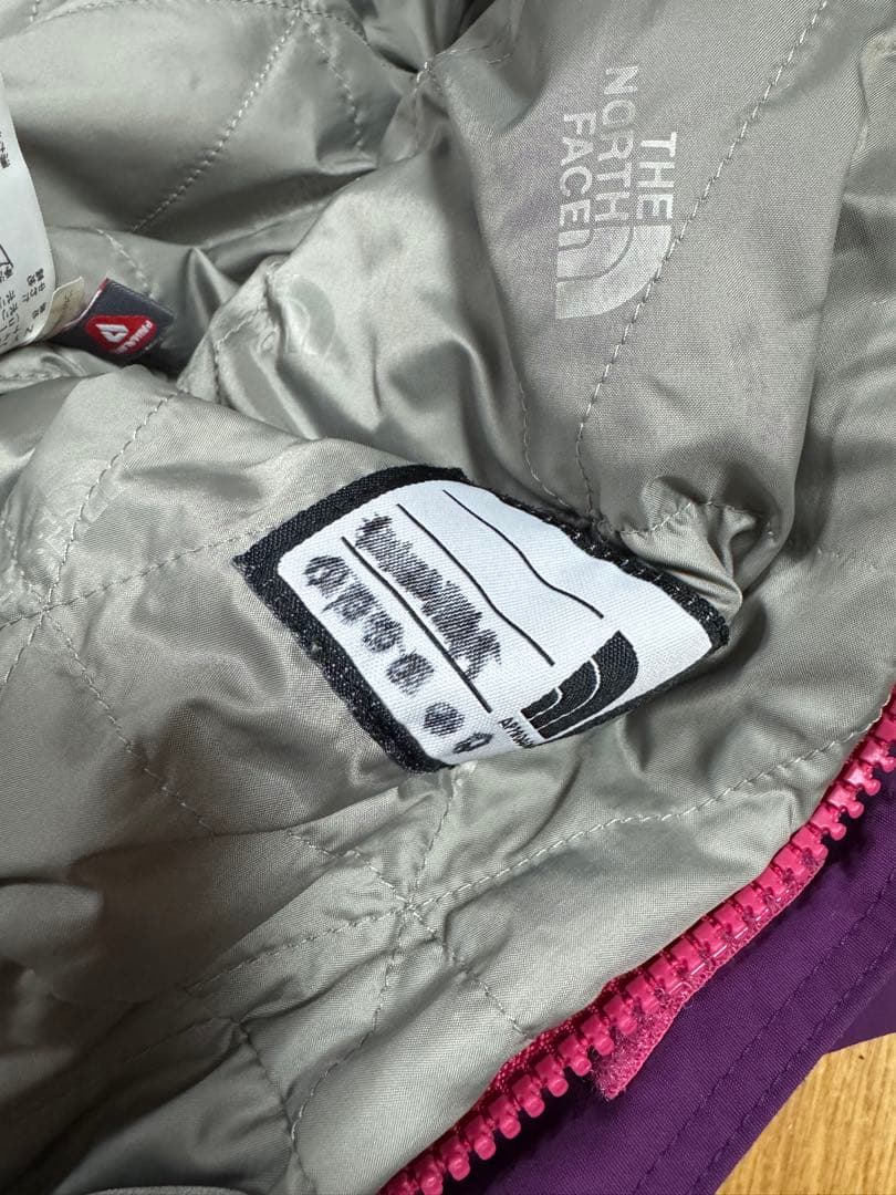 THE NORTH FACE 子ども用スキーウェア ピンク 110cm
