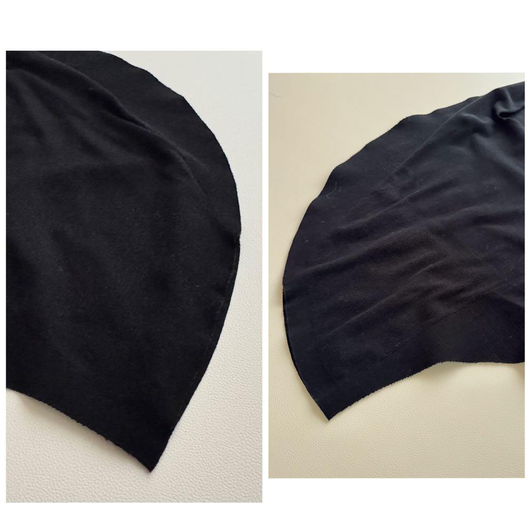 イッセイミヤケ A-POC 黒カットソー 立体デザイン メッシュ切替