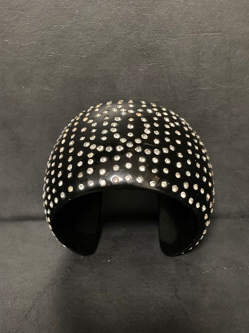 レア⭐︎ シャネル　CHANEL ラインストーン バングル　95A ココマーク