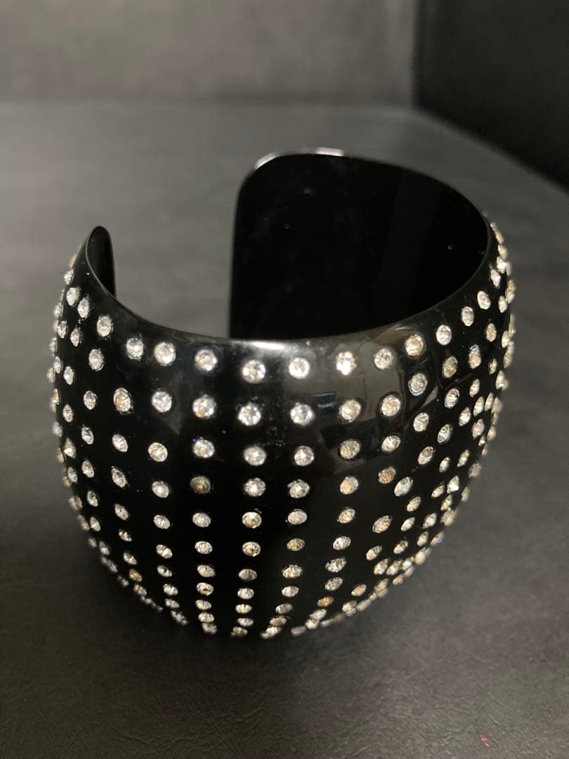 レア⭐︎ シャネル　CHANEL ラインストーン バングル　95A ココマーク