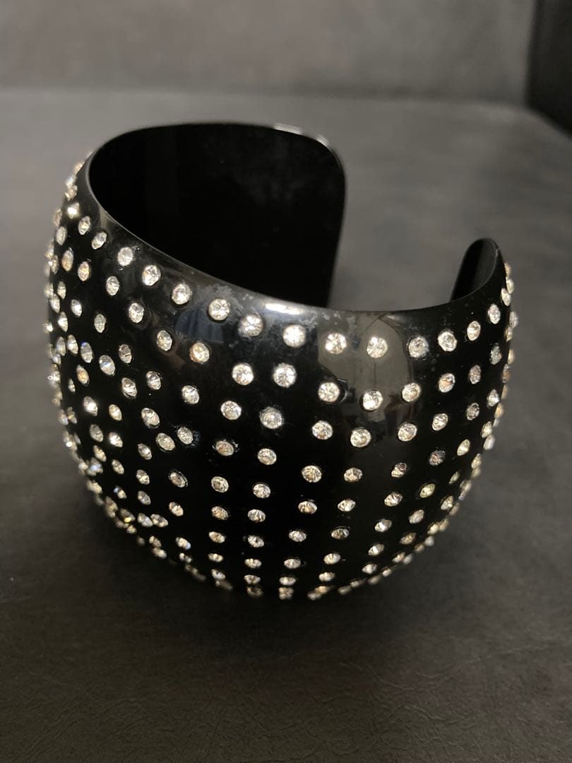 レア⭐︎ シャネル　CHANEL ラインストーン バングル　95A ココマーク