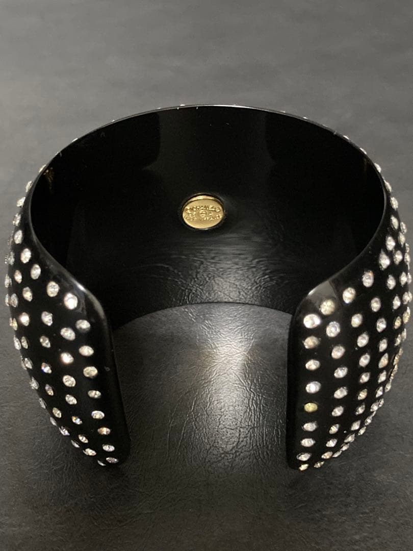 レア⭐︎ シャネル　CHANEL ラインストーン バングル　95A ココマーク