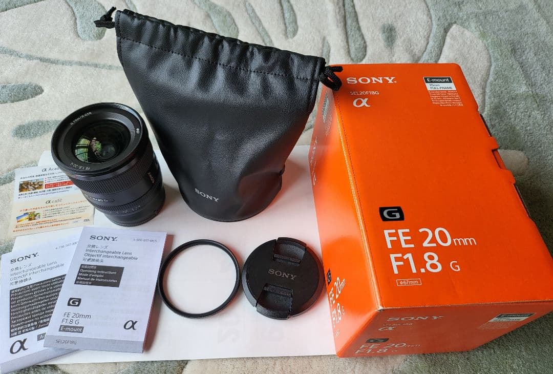 SONY 単焦点レンズ FE20mm F1.8G SEL20F18G