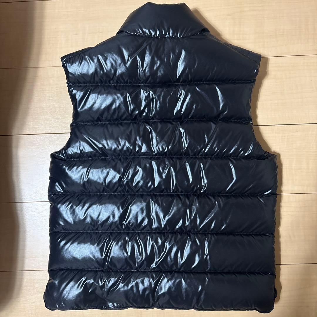 【極美品】MONCLER モンクレール メンズ ダウンベスト ジャケット 黒