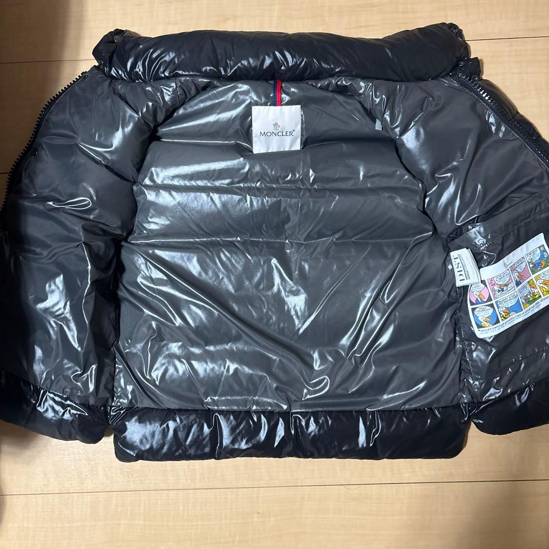 【極美品】MONCLER モンクレール メンズ ダウンベスト ジャケット 黒