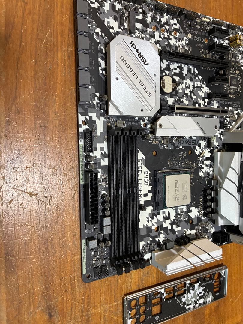 ASRock Steel Legend B450+Ryzen7 3700x動作品