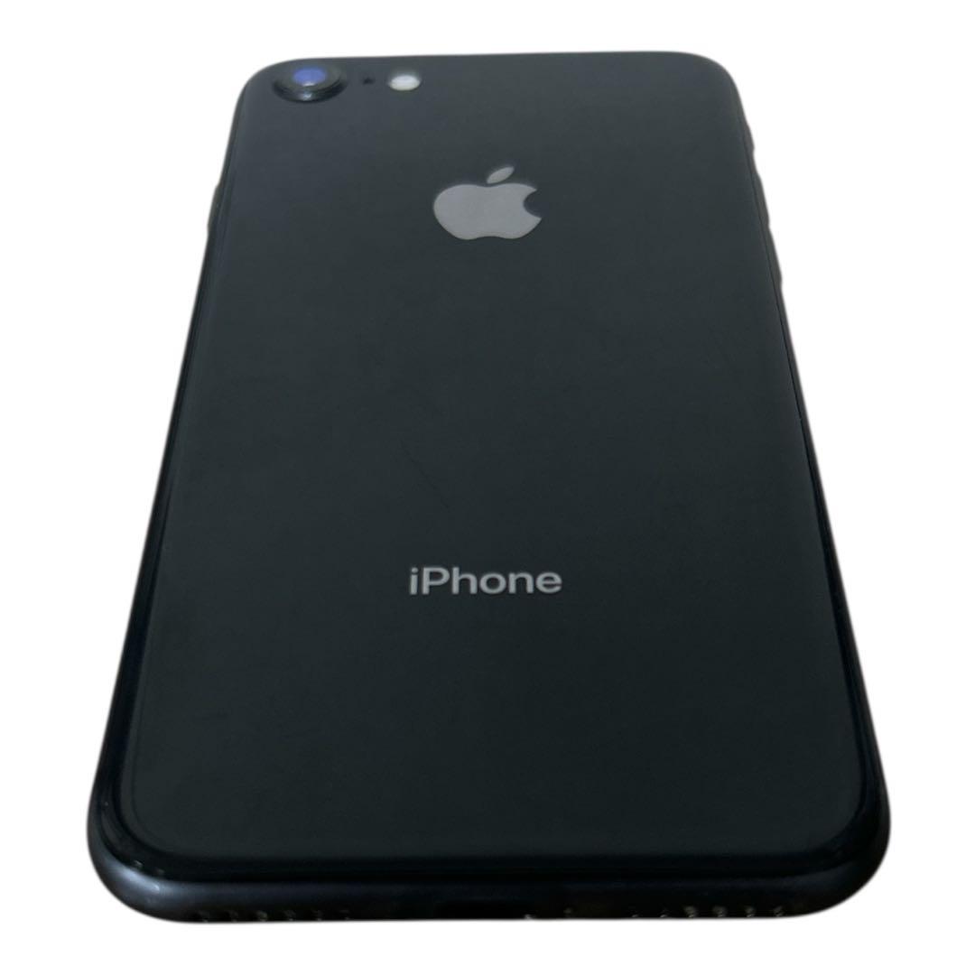 iPhone8 64GB ブラック SIMロック解除済 動作確認済
