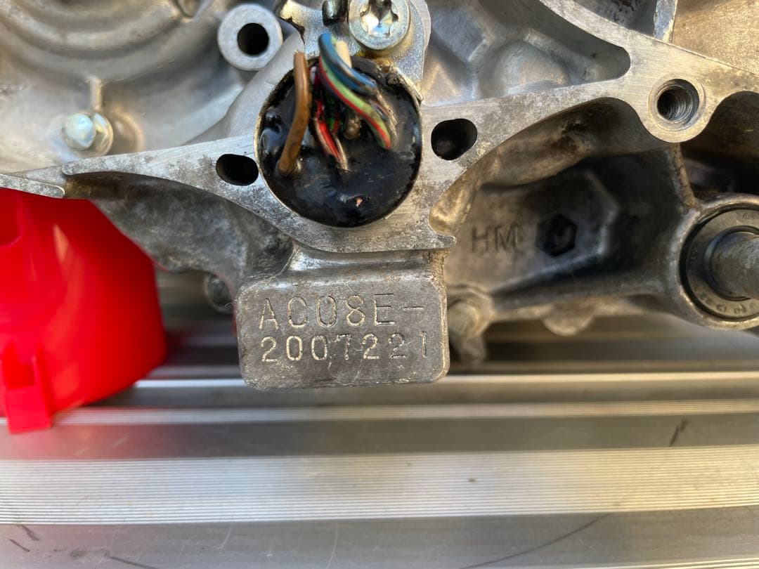 なつ　NSR50実働エンジン　Nチビ実働エンジン　プラグ付