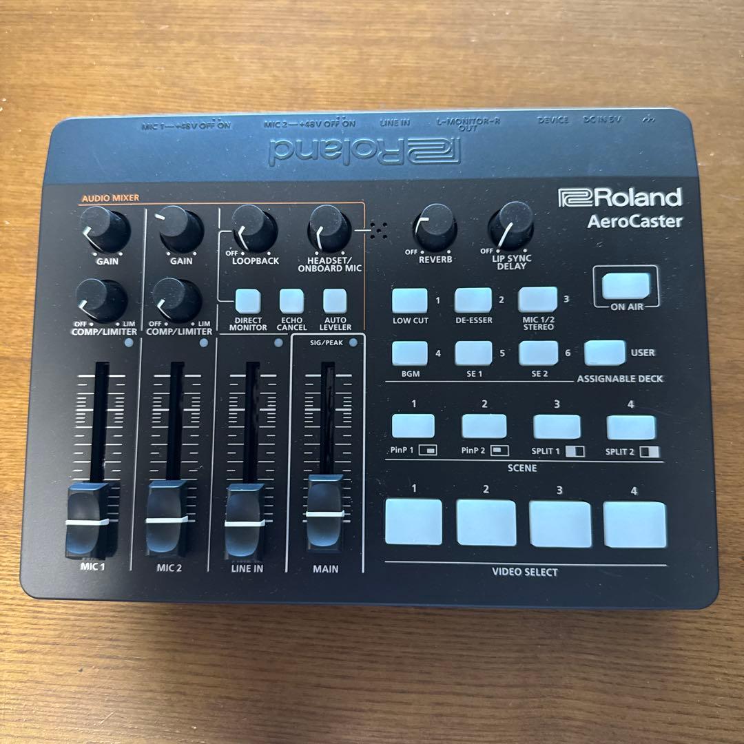 Roland AeroCaster VRC-01 ライブストリーミングシステム