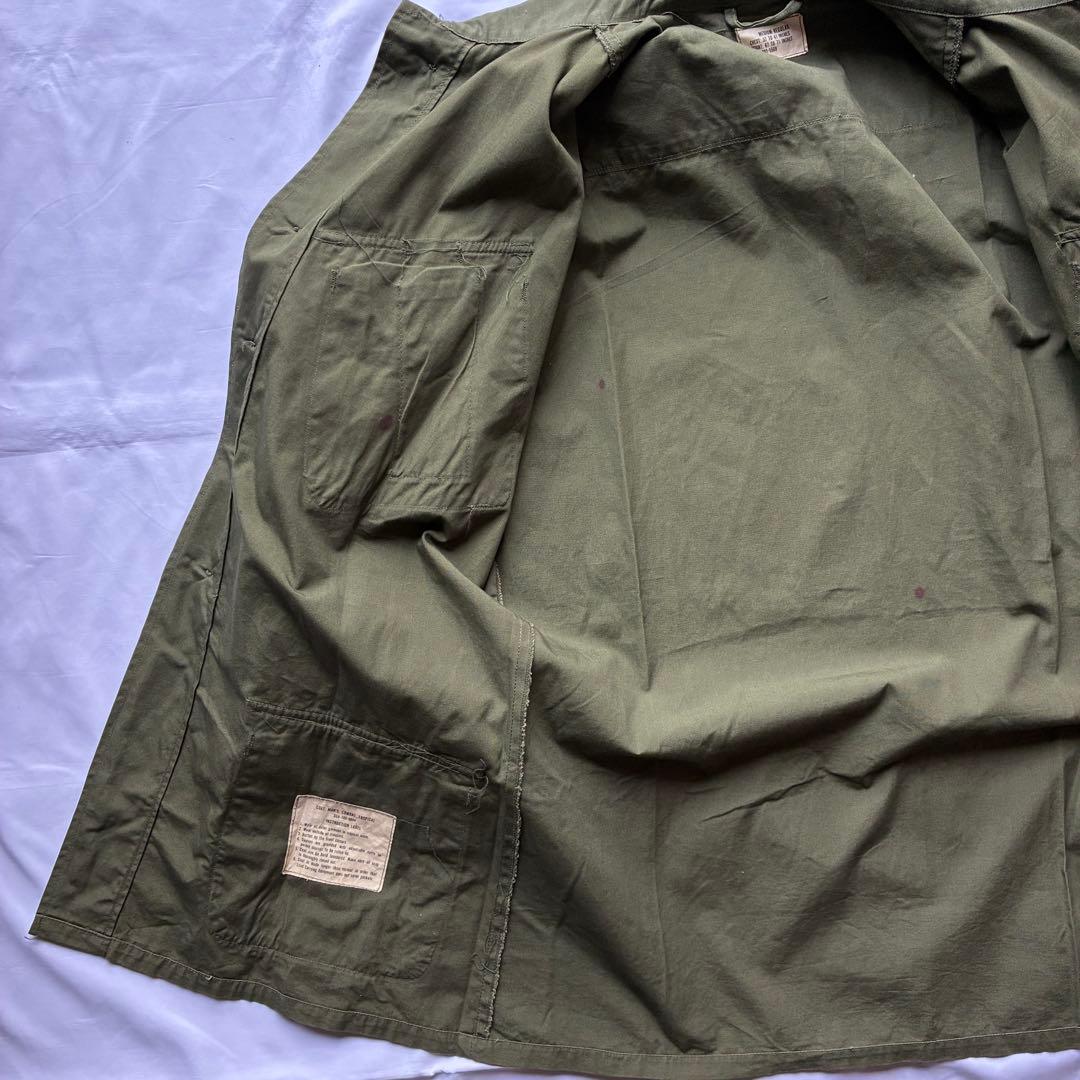 古着　60s　ミリタリー　米軍　3rd前期　ジャングルファティーグジャケット