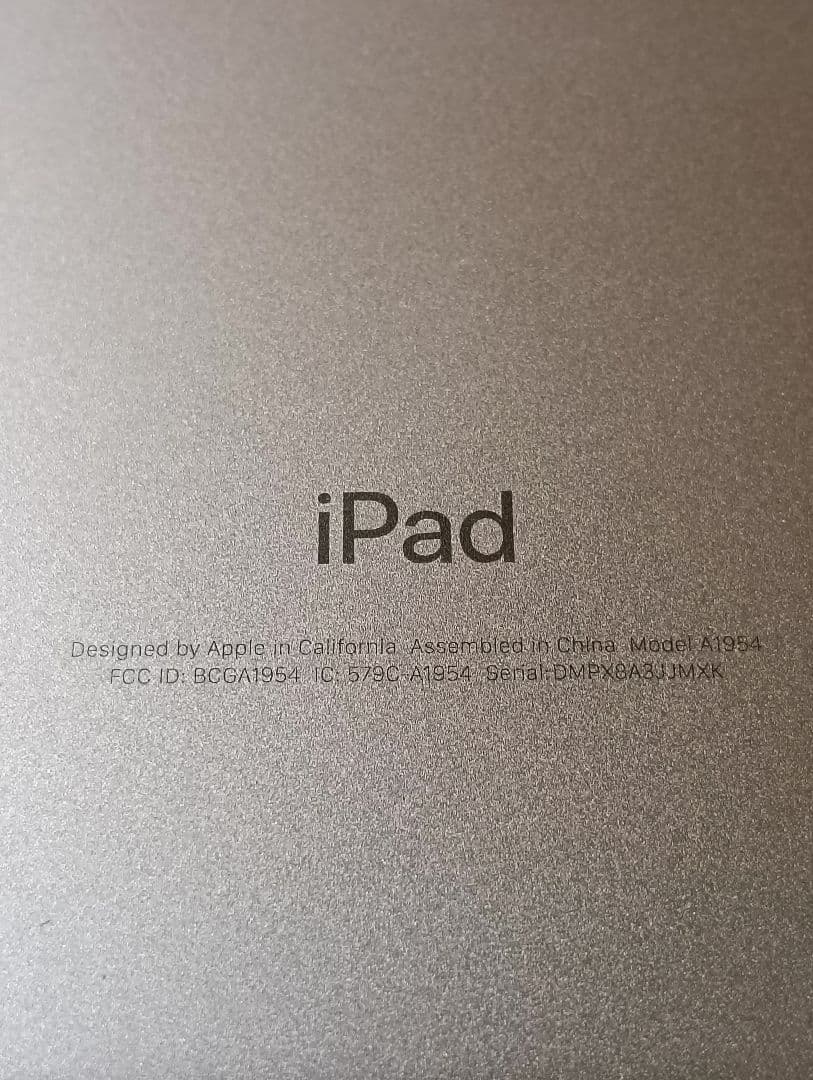 美品 iPad 第6世代 バッテリー89%