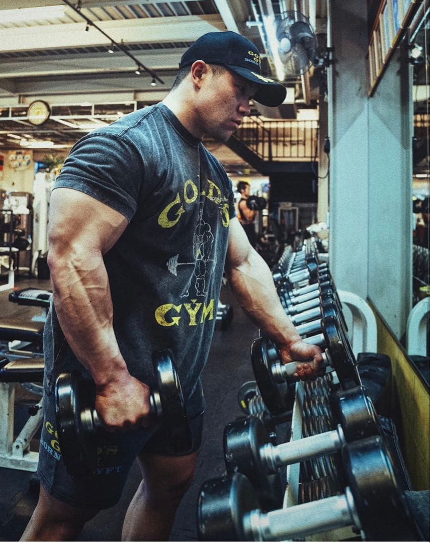 LÝFT × GOLD'S GYM LOGO CAP