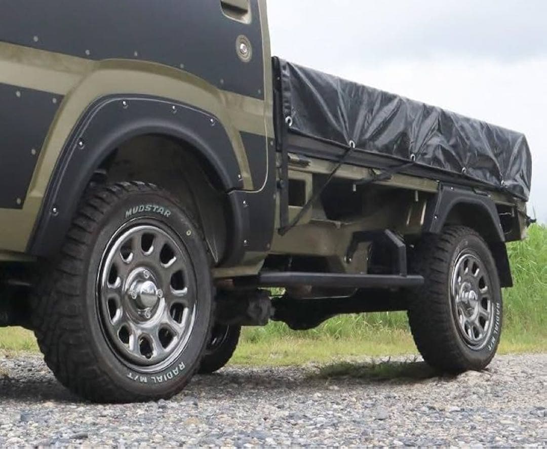 最終値下げハイゼット ジャンボトラック S500系 オーバー フェンダー 6P