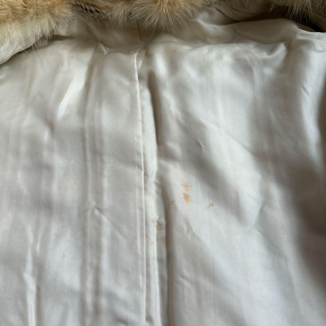 SAGA FOX 毛皮コート 高級 フォックスファー　13号