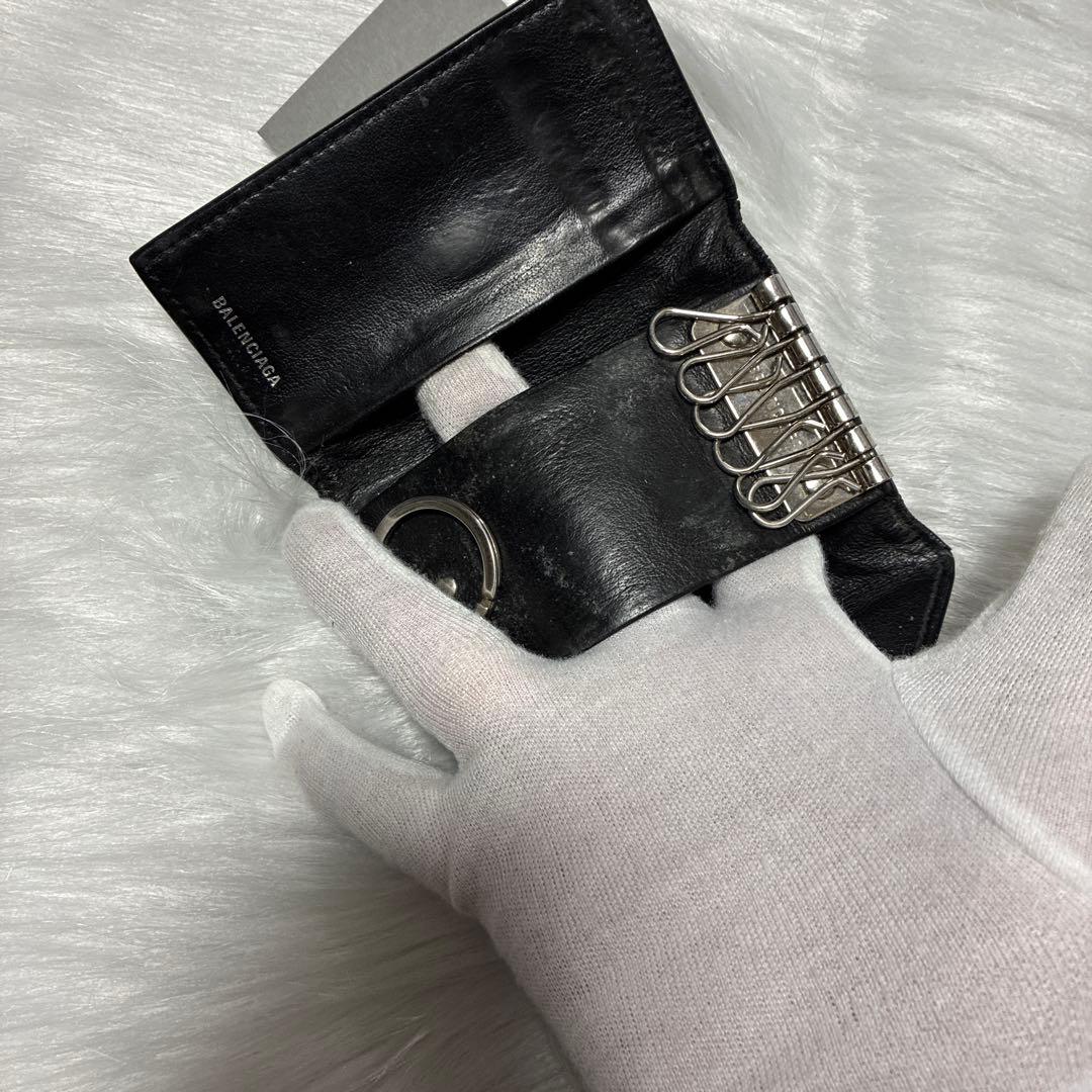 バレンシアガ　キーケース　キーリング　キーホルダー　ストラップ　0710