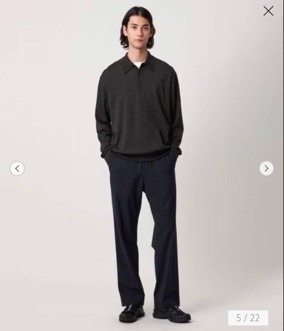 BATONER 25AW ニットポロ