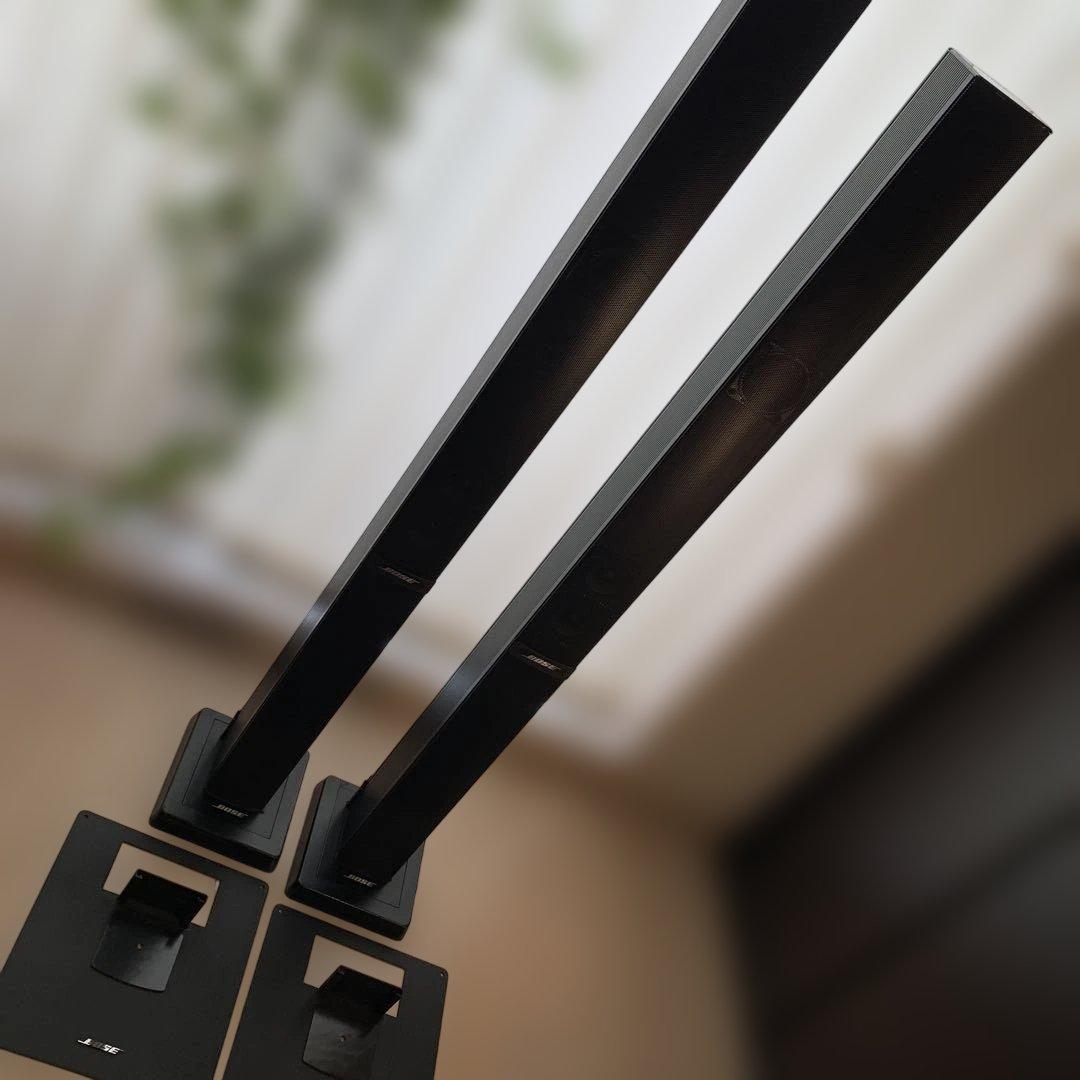 BOSE タワースピーカー ブラック　 MODEL 55WER 別売台座付