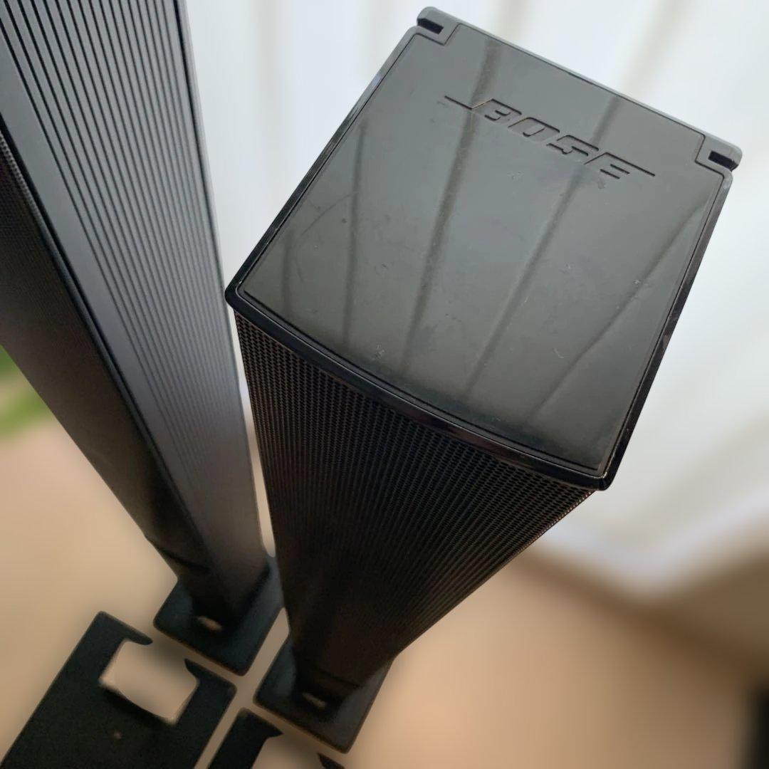 BOSE タワースピーカー ブラック　 MODEL 55WER 別売台座付