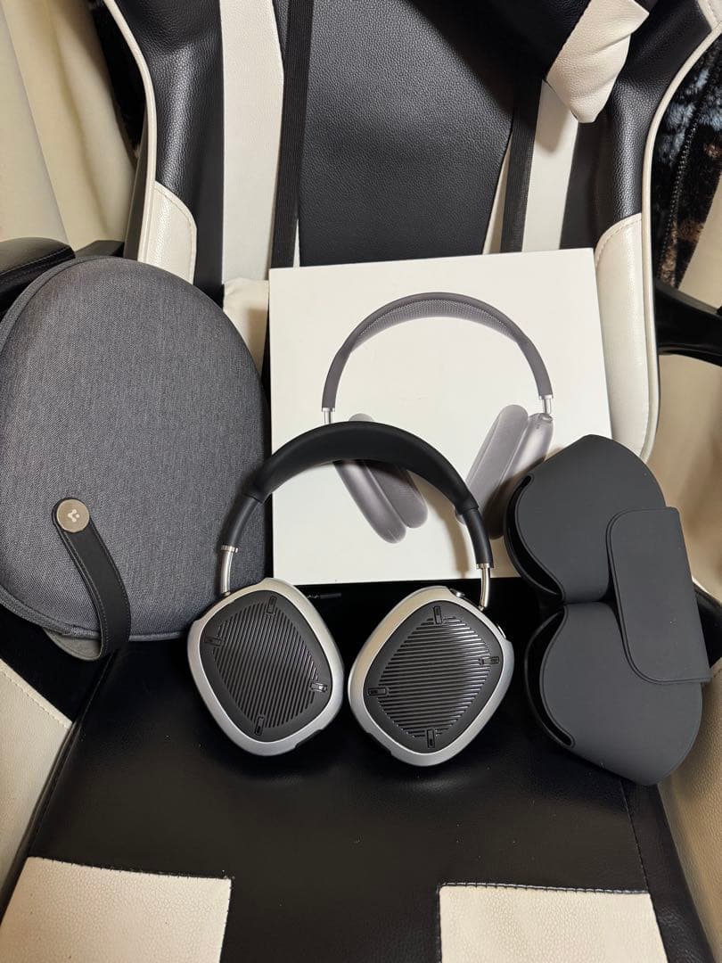 超美品/AirPodsMax/スペースグレイ/アクセサリーセット