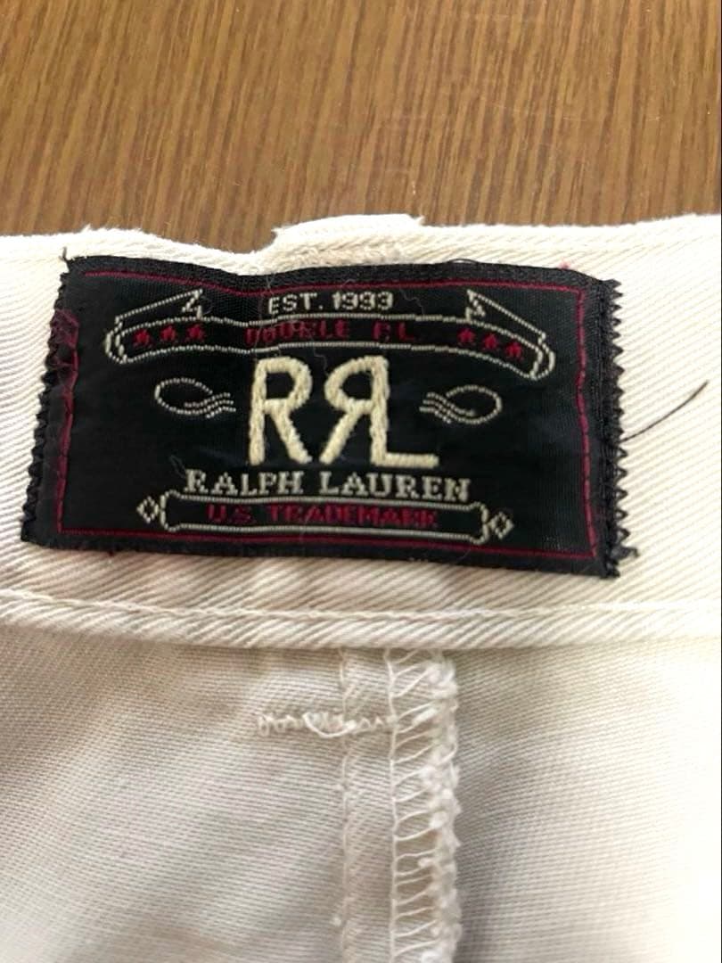 ラルフローレンRRL三ツ星US製ボタンフライ35w30