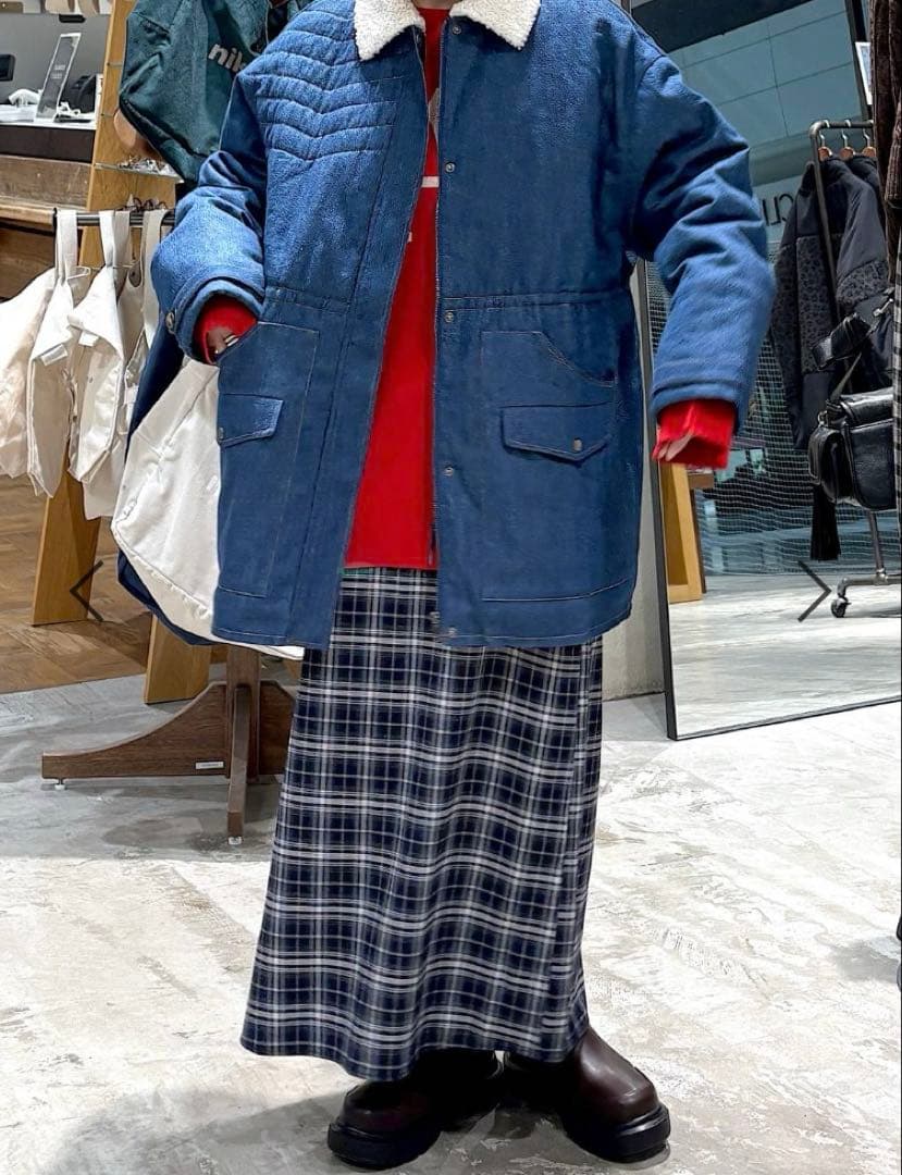 ✳︎新品✳︎ニコアンド［Make stuff'25］メンバー襟トレルワークジャケット