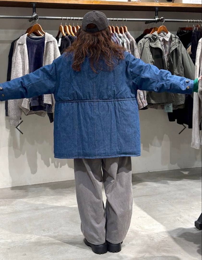 ✳︎新品✳︎ニコアンド［Make stuff'25］メンバー襟トレルワークジャケット