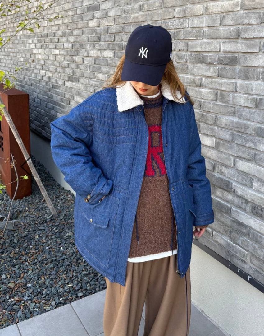 ✳︎新品✳︎ニコアンド［Make stuff'25］メンバー襟トレルワークジャケット